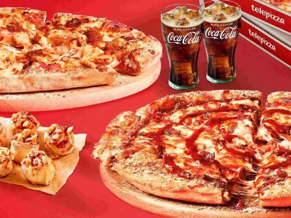 Cena para 4 en Telepizza