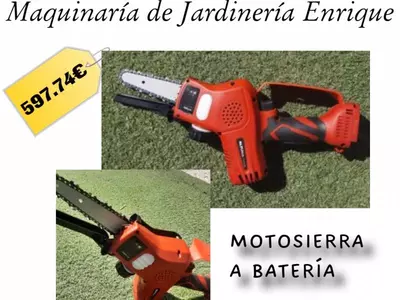 MOTOSIERRA A BATERÍA ALTUNA