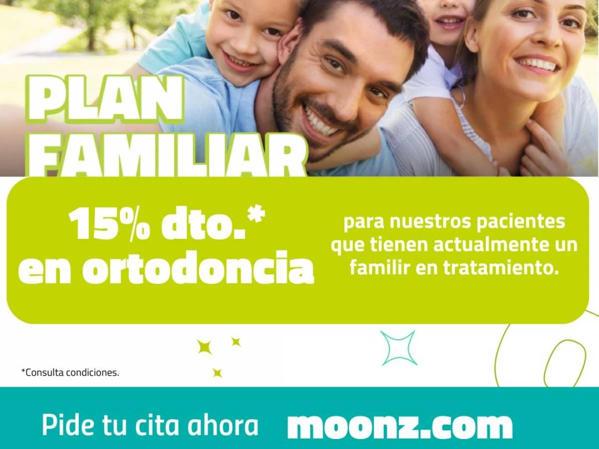 15% descuento PLAN FAMILIAR