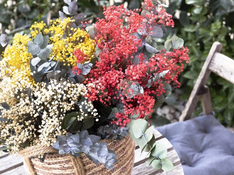 Flores preservadas y ramos de novia en La Florería
