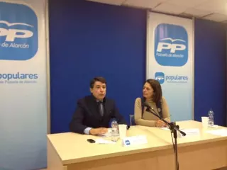 Ignacio González asiste al Comité Ejecutivo del PP de Pozuelo