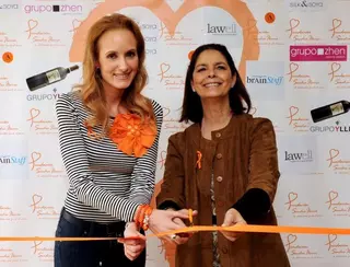 La alcaldesa asiste a la inauguración de la sede de la Fundación Sandra Ibarra en Pozuelo