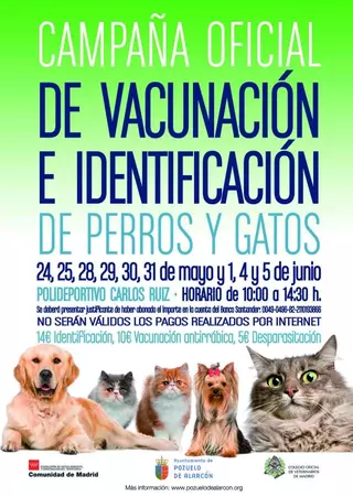 El Ayuntamiento comienza la campaña de vacunación e identificación animal