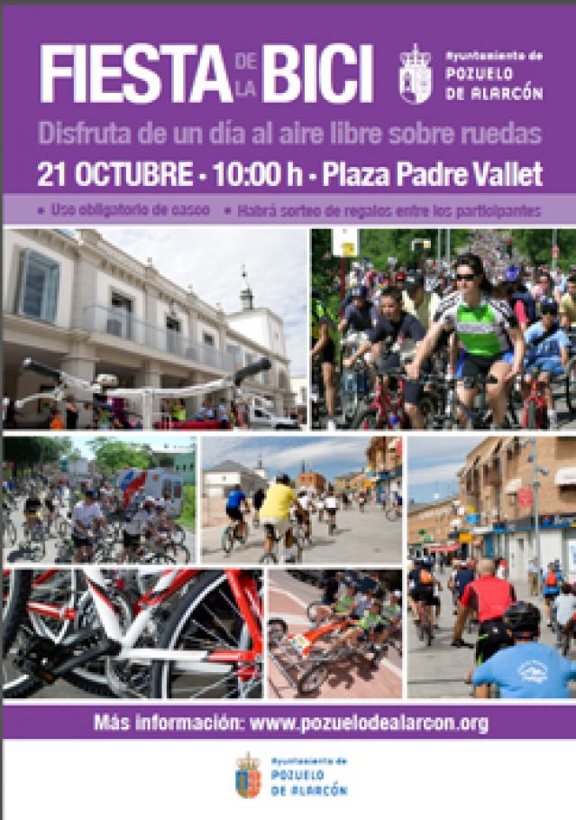 El Ayuntamiento de Pozuelo organiza la Fiesta de la Bicicleta el próximo domingo 21 de octubre