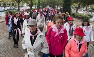 Alrededor de 200 participantes en la marcha contra el cáncer de mama de Pozuelo