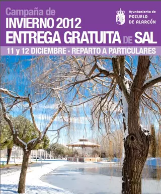 El Ayuntamiento de Pozuelo comienza su campaña de invierno de entrega gratuita de sal