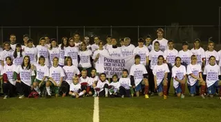 El Club de Fútbol Pozuelo se suma a los actos del Día Internacional para la Eliminación de la Violencia contra las Mujeres