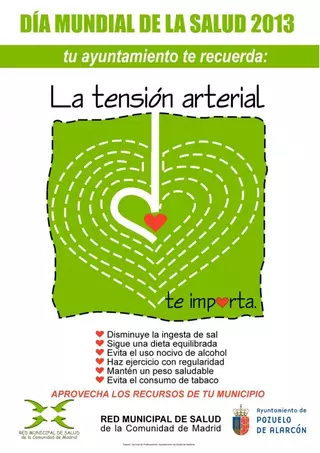 Pozuelo conmemora el Día Mundial de la Salud con una campaña para prevenir la hipertensión