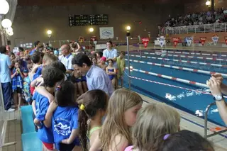Más de 400 niños y jóvenes han participado este fin de semana en el I Encuentro de Natación Escolar Ciudad de Pozuelo