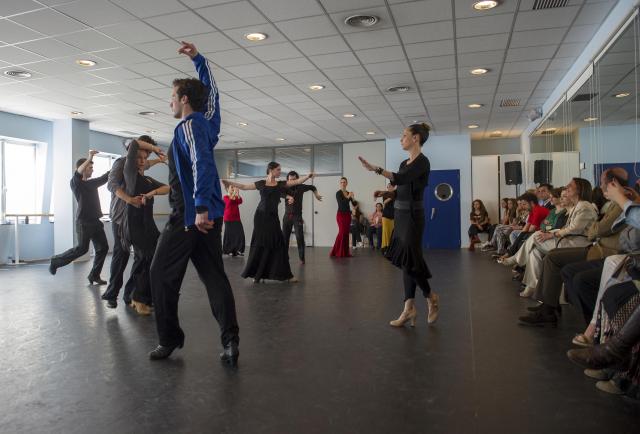 La compañía de danza residente en Pozuelo ensaya el montaje “Carmen” antes de sus actuaciones en Bahrein
