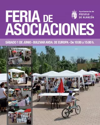 El tejido asociativo del municipio se da cita este sábado en la “Feria de Asociaciones”
