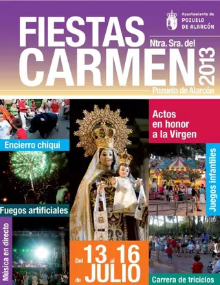 El barrio de la Estación de Pozuelo celebra este fin de semana sus fiestas en honor a la Virgen del Carmen