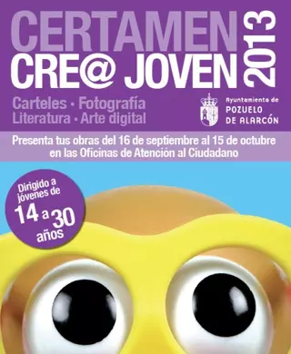 El Ayuntamiento de Pozuelo convoca una nueva edición del certamen CRE@ Joven 2013