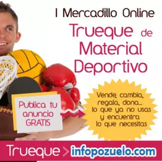 InfoPozuelo.com pone en marcha I Mercadillo de Trueque de Material deportivo