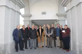 El arco del edificio de Padre Vallet ya se denomina “Arco de San Sebastián”
