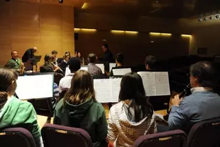 Los alumnos de la Escuela Municipal de Pozuelo homenajean a la patrona de la música