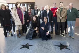 La alcaldesa inaugura “el paseo” dedicado a grandes músicos en la Escuela Municipal de Música y Danza de Pozuelo