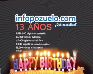 InfoPozuelo.com cumple 13 años