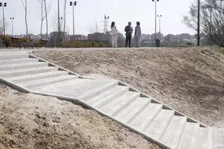 El Ayuntamiento realiza mejoras en la zona del Parque Arroyo Meaques colindante con la Colonia de los Ángeles