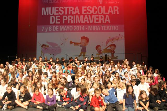 Más de 600 escolares de doce colegios de Pozuelo de Alarcón participan en la Muestra Escolar de Primavera