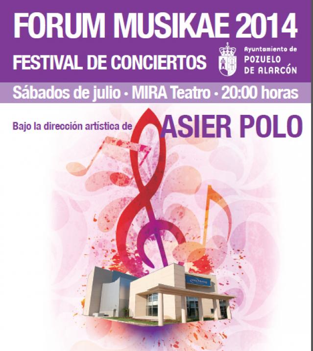 El MIRA Teatro acoge el segundo concierto del Festival “Forum Musikae 2014”