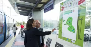 Pozuelo estrena la Ruta Verde “Parque Forestal Adolfo Suárez” en colaboración con el Consorcio de Transportes