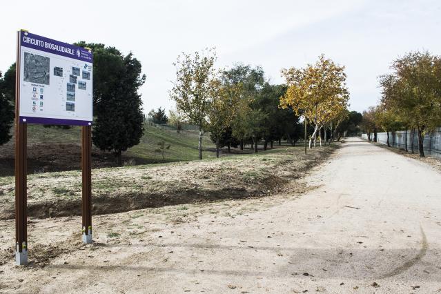 El Ayuntamiento de Pozuelo de Alarcón abre al público el circuito biosaludable de La Finca