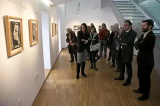 El Centro Cultural Padre Vallet acoge una exposición de litografías de Pablo Picasso y André Villers