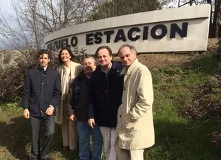 El barrio de La Estación de Pozuelo estrena cartel informativo a su entrada