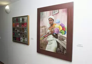 Pintoras de Pozuelo exponen sus trabajos en el Centro Cultural Padre Vallet con motivo del Día de la Mujer