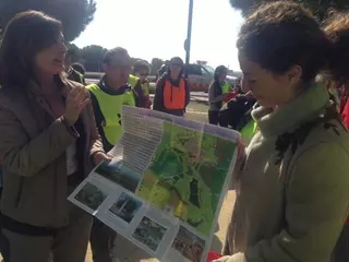 El Ayuntamiento estrena la primera ruta de senderismo urbano circular de Pozuelo