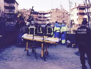 Fallece un trabajador en Pozuelo al precipitarse desde una grúa