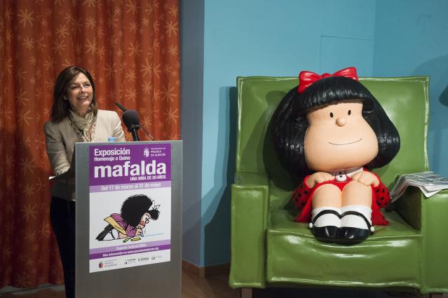 El universo de Mafalda podrá visitarse en una exposición en el Espacio Cultural MIRA de Pozuelo