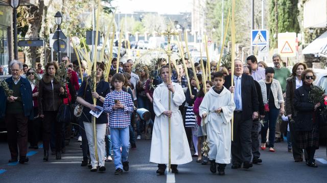 Pozuelo de Alarcón celebra el Domingo Ramos