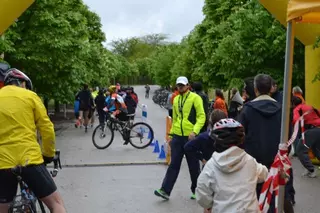 Los aficionados a la bicicleta disfrutaron de una jornada de “Bici al Cubo” en el Parque Forestal Adolfo Suárez