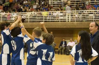 Los participantes en los Juegos Deportivos Municipales celebraron su fin de temporada