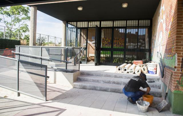 El Ayuntamiento de Pozuelo pone a punto los colegios públicos ante el comienzo del curso escolar
