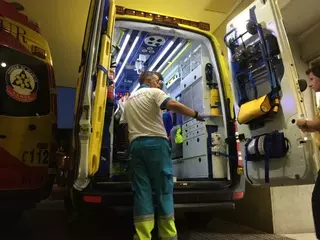 Un ciclista herido de gravedad en un accidente en Pozuelo