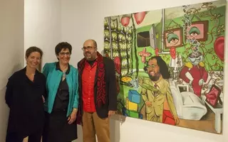 Pozuelo exhibe en El MIRA la colección de Gironés y obras de más de 100 artistas, una veintena de Pozuelo