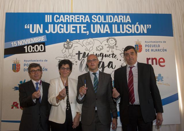 Pozuelo de Alarcón acoge el próximo domingo 15 de noviembre la carrera solidaria “Un juguete, una ilusión”