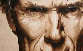 El artista plástico Juan Avellano expone sus ‘pirorretratos’ en el Centro Cultural Volturno de Pozuelo de Alarcón
