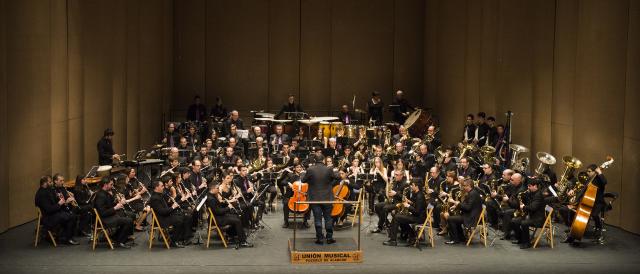 La Unión Musical de Pozuelo, que este año cumple su X aniversario, ofreció anoche un gran concierto en el MIRA Teatro