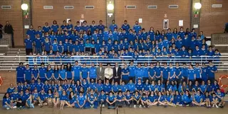 Arranca la celebración del 20 aniversario del Club Natación Pozuelo en el polideportivo municipal El Torreón