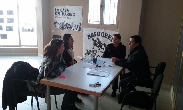 Podemos Pozuelo y SOS Refugiados Pozuelo juntos por los refugiados