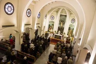 Las fiestas del barrio de Húmera finalizan con la misa en honor de San Gregorio
