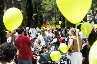 Pozuelo celebró ayer su Día de la Familia con juegos y actividades en la Avenida de Europa