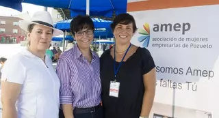 La alcaldesa visitó la Feria de Asociaciones de Pozuelo en la que participaron cerca de 40 entidades