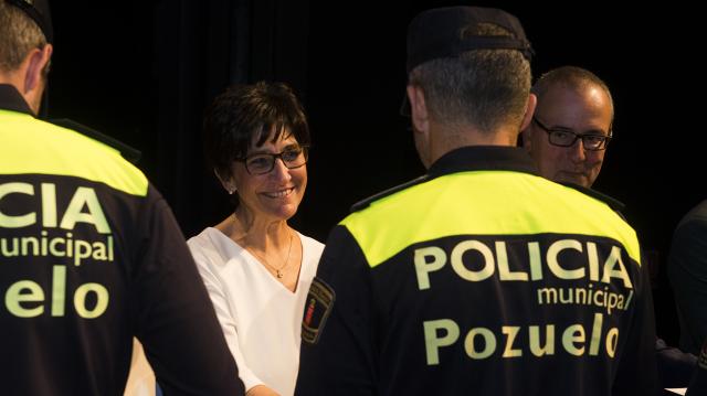 Pérez Quislant destaca la profesionalidad y el esfuerzo de la Policía Municipal de Pozuelo en el Día de su Patrona