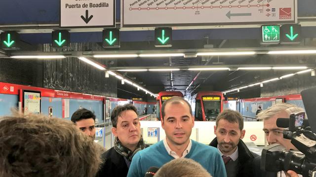 Aguado: “Queremos un Metro Ligero que sea rentable para los madrileños y no el actual proyecto ruinoso impulsado por el PP”