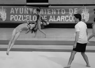 El polideportivo municipal El Torreón de Pozuelo de Alarcón acogió ayer el XII Trofeo Internacional de Gimnasia Artística